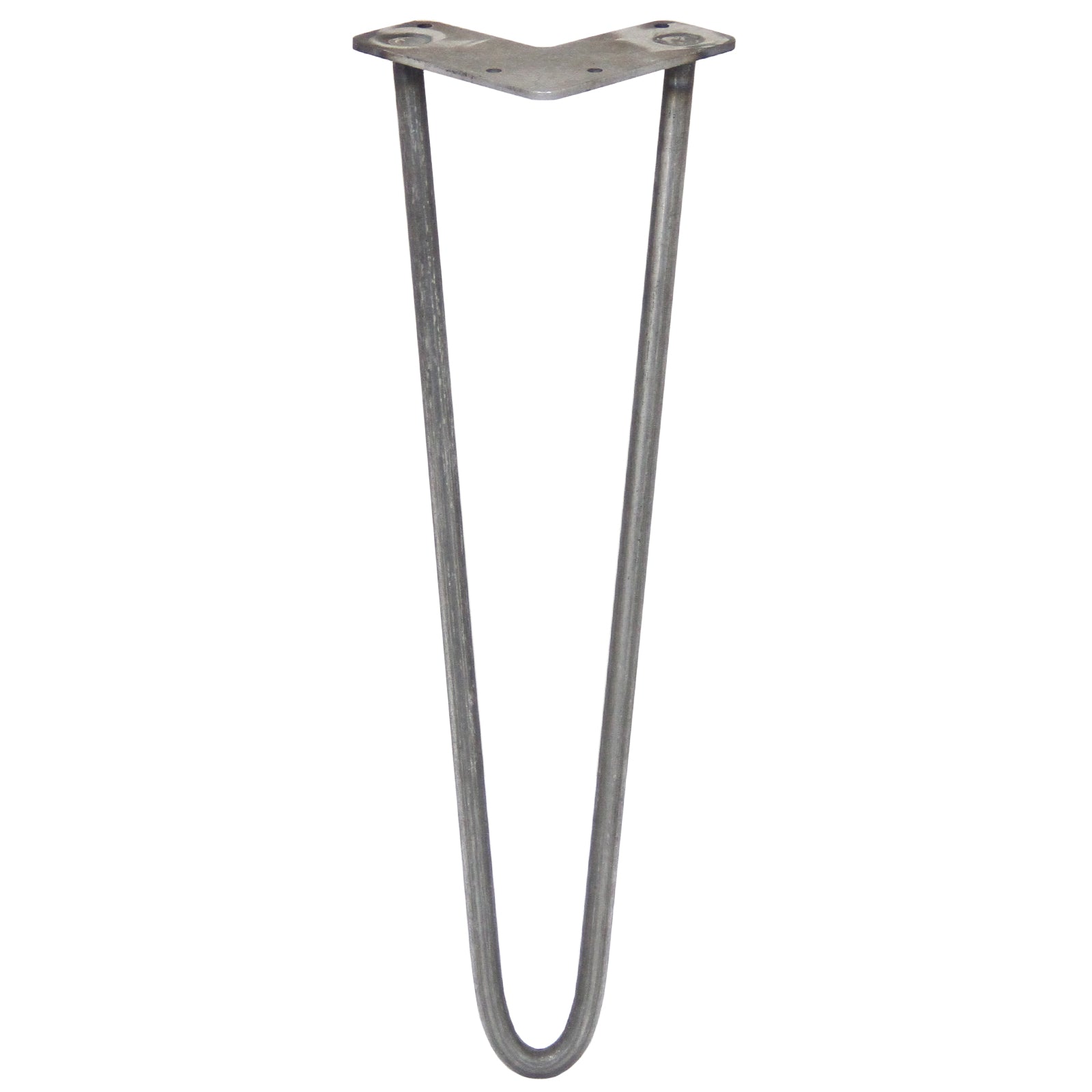 Q-Rax 4 Gambe Tavolo Forcina 40,6 cm 2 Rebbi Acciaio