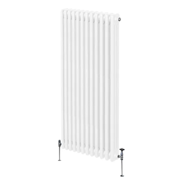 Q-Rax Radiatori Tradizionali Termosifone 1500x562 mm Bianco 3 Colonne