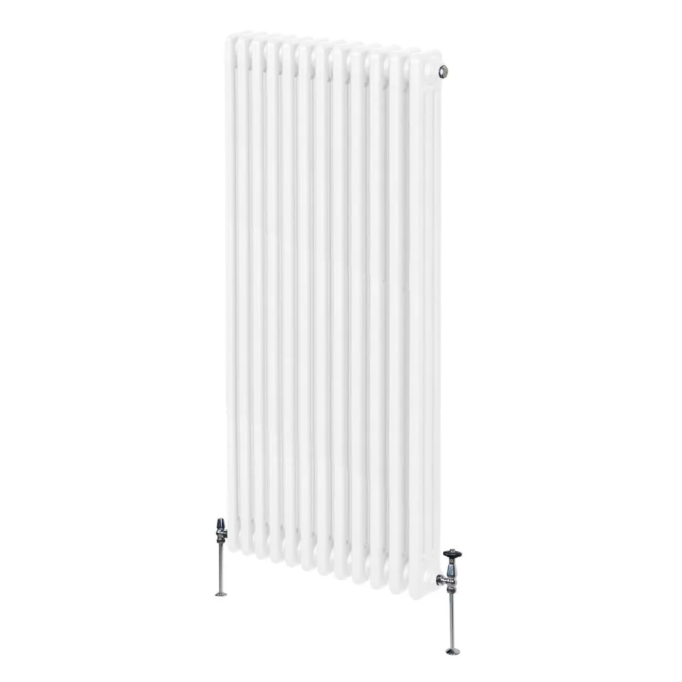 Q-Rax Radiatori Tradizionali Termosifone 1500x562 mm Bianco 3 Colonne