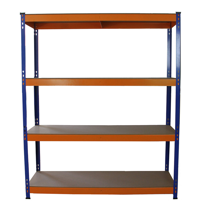Q-Rax S-Rax Scaffale Senza Bulloni Blu Arancione 150cm