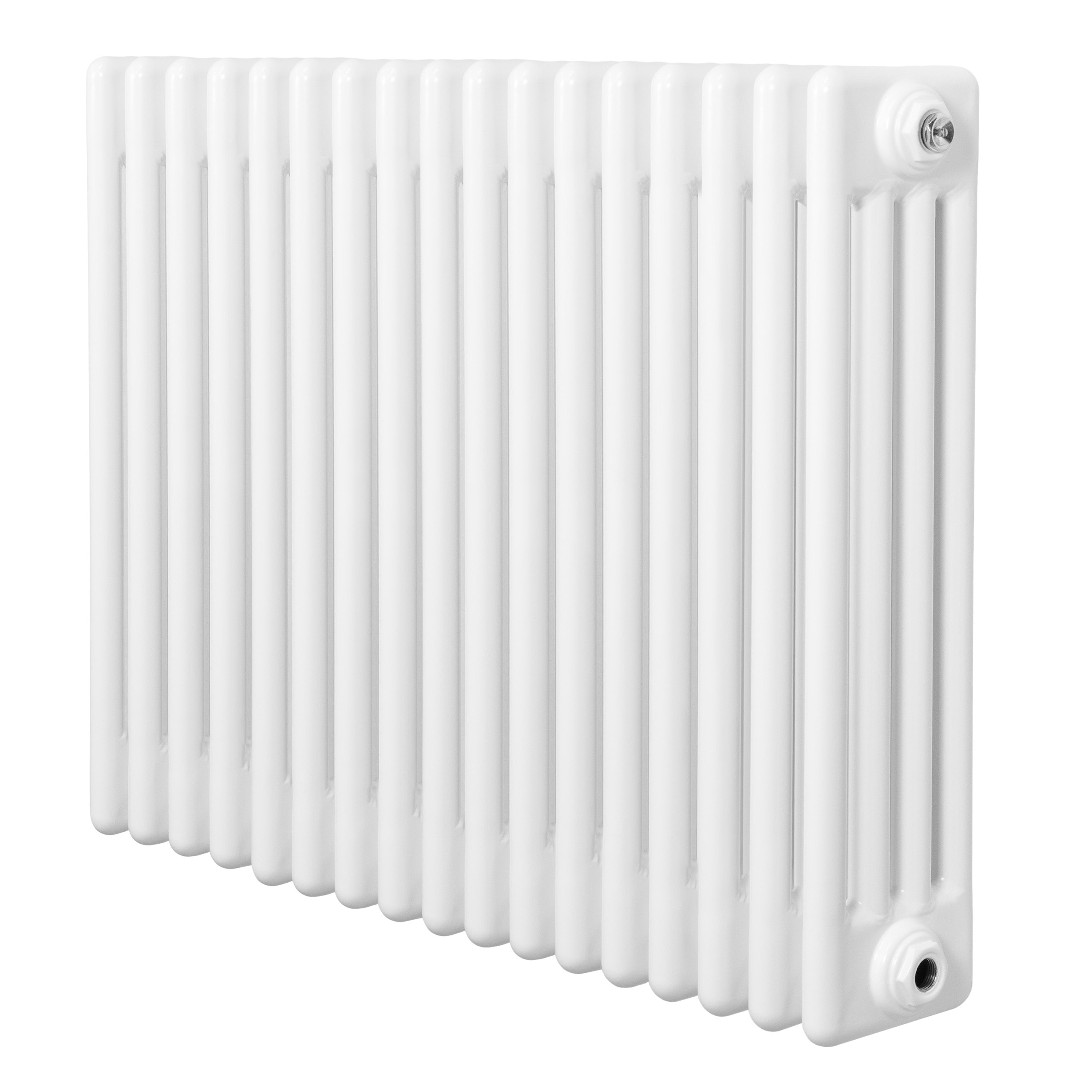 Q-Rax Radiatore Tradizionale 4 Colonne 600x785 Bianco 3373 BTU