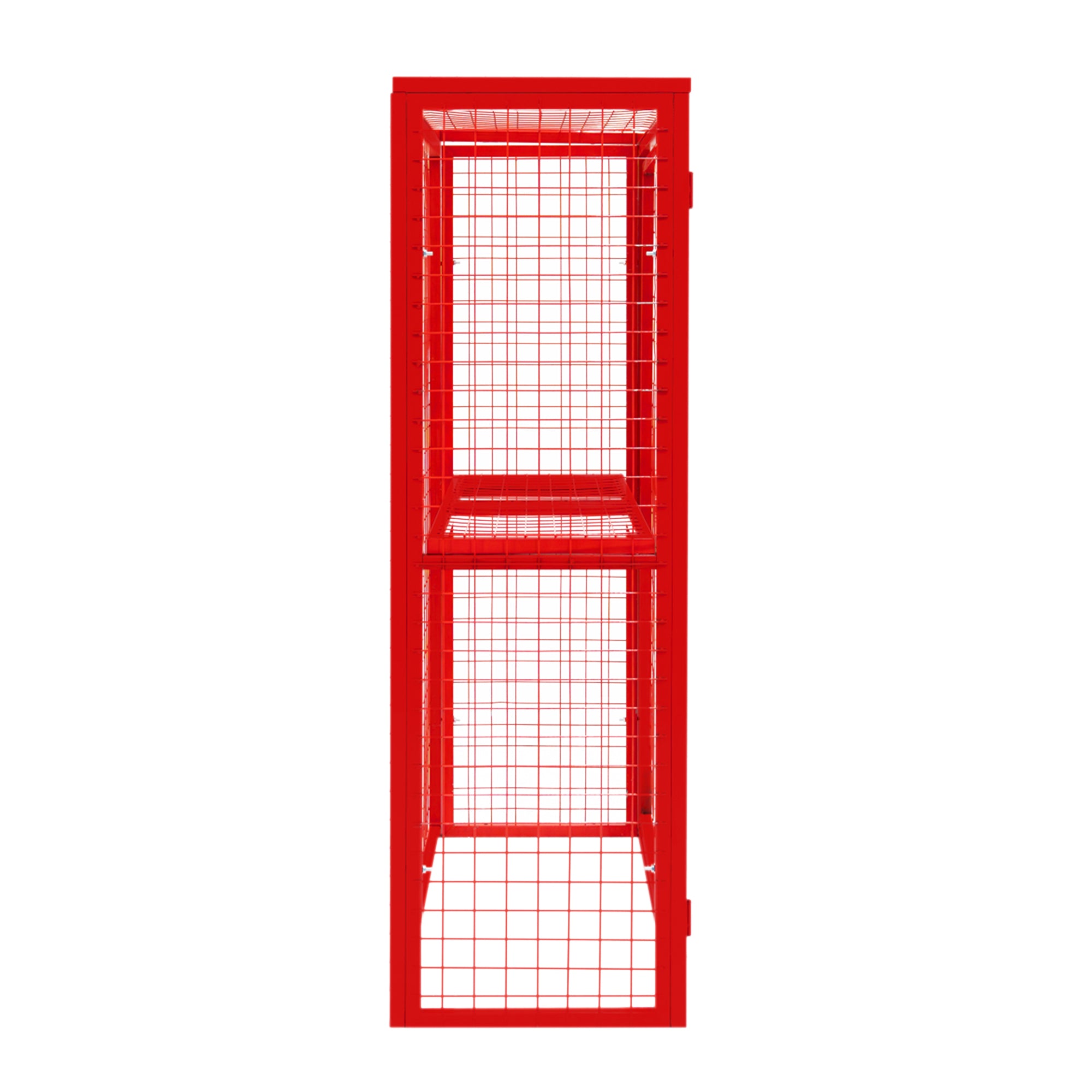 Q-Rax Gabbia Rete Pieghevole Bombole Gas 181x116x57cm
