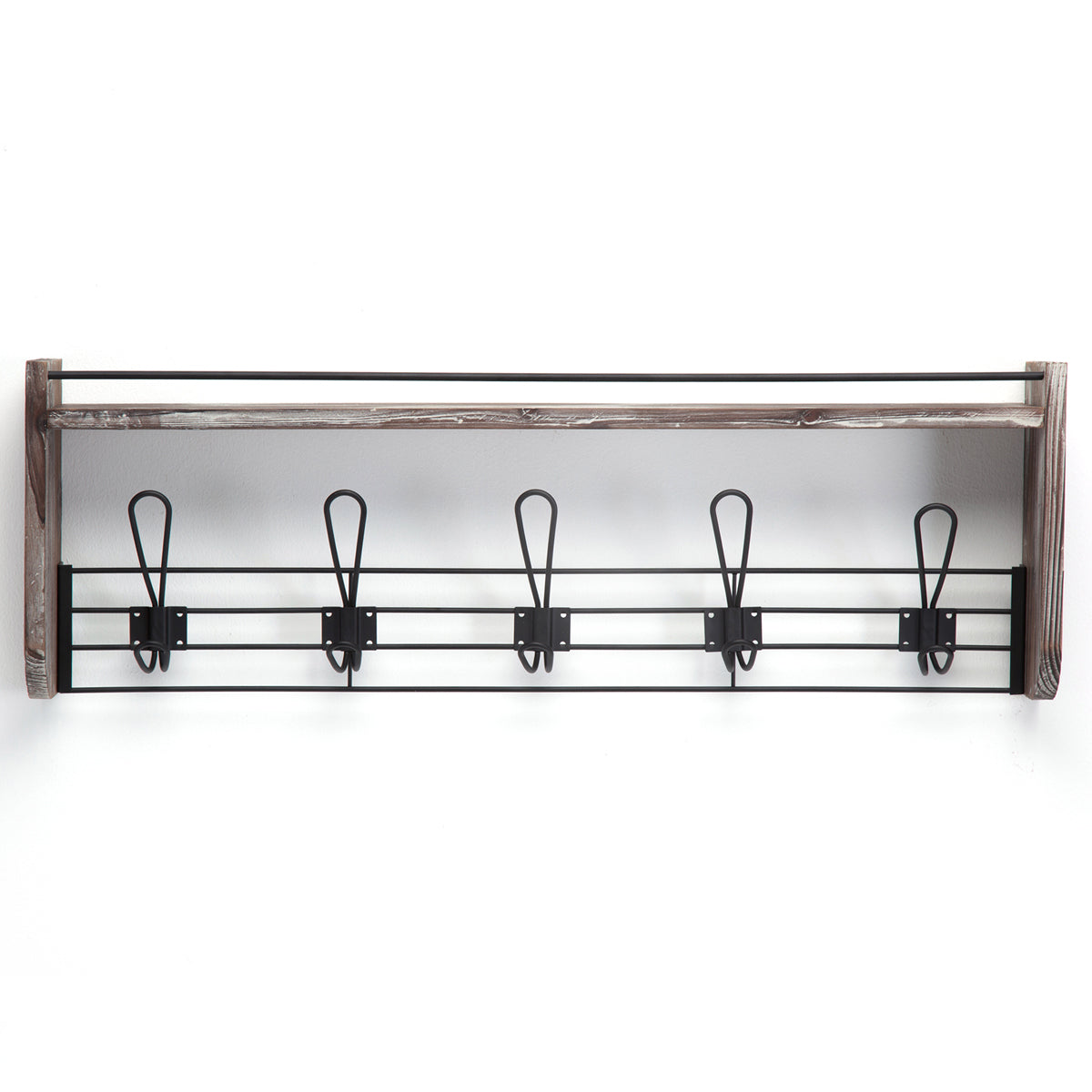 Jackcube Design Entryway Mensola Appendiabiti 5 Ganci 71 cm