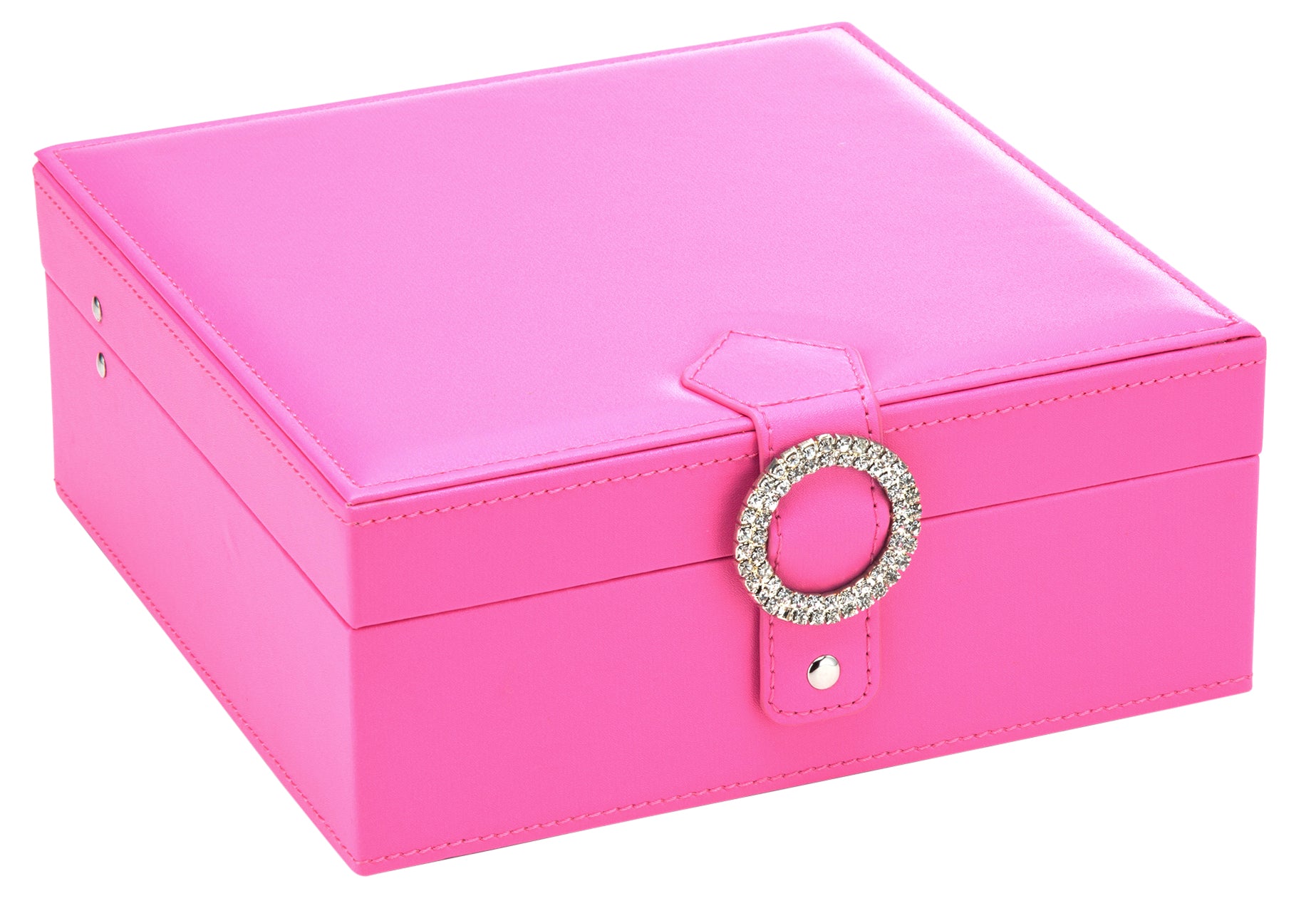 Jackcube Makeup & Jewelry Scatola Orecchini Rosa 50 Scomparti