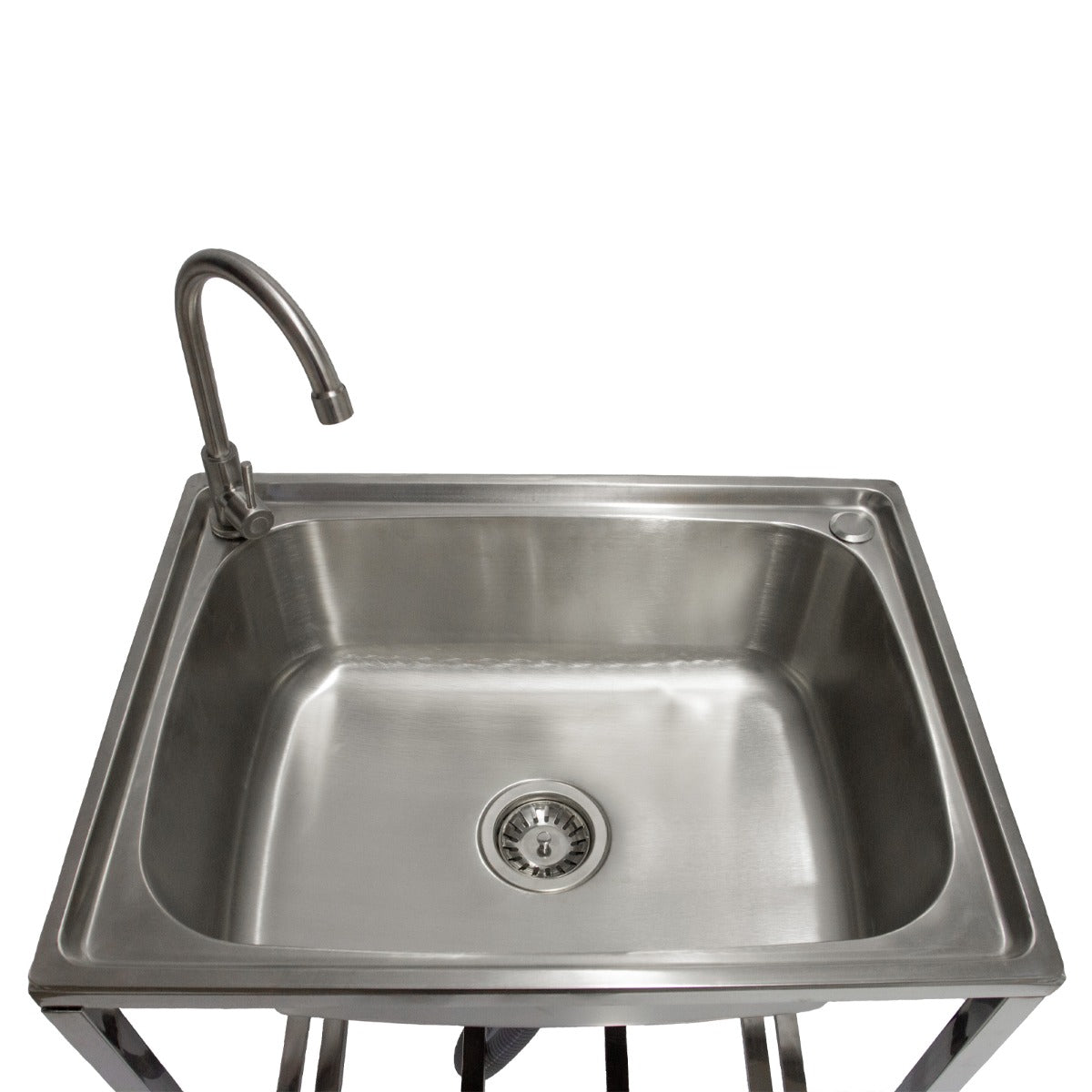 Q-Rax Lavandino Campeggio Portatile lavello inox 60 cm