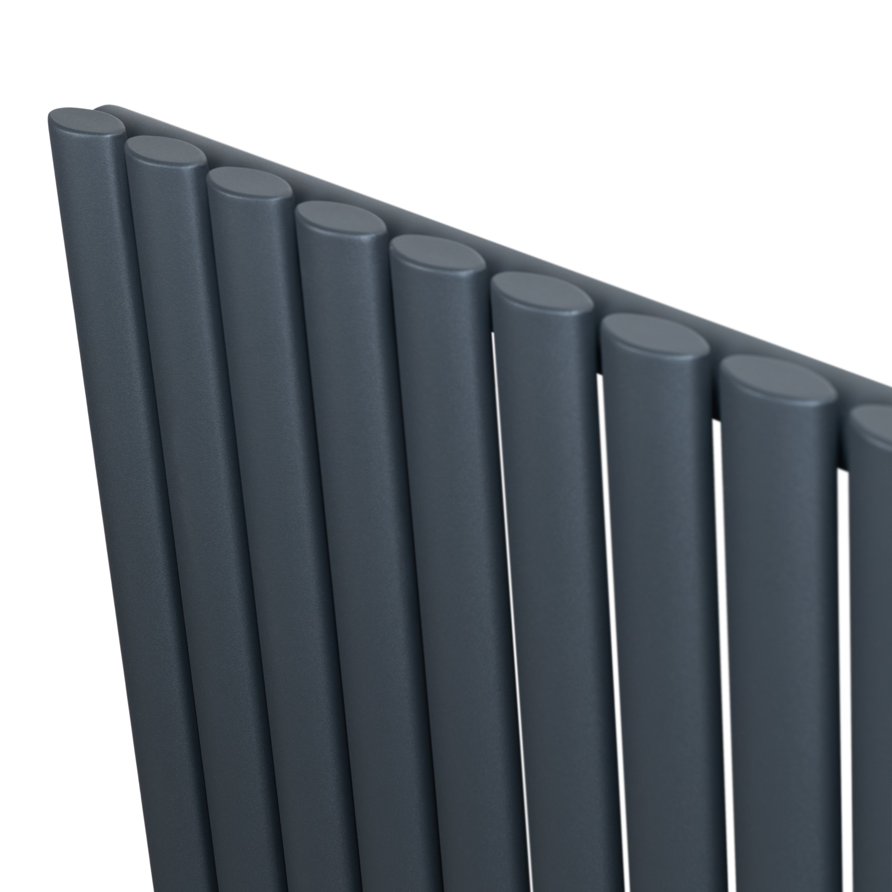 Q-Rax Radiatori Tradizionali Ovale Verticale 1800x600 Antracite