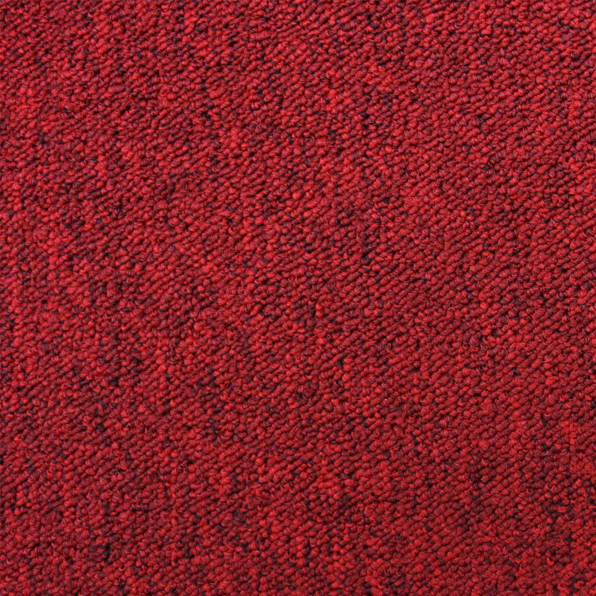 Q-Rax 40 Mattonelle Moquette 10mq Nero Rosso 50x50