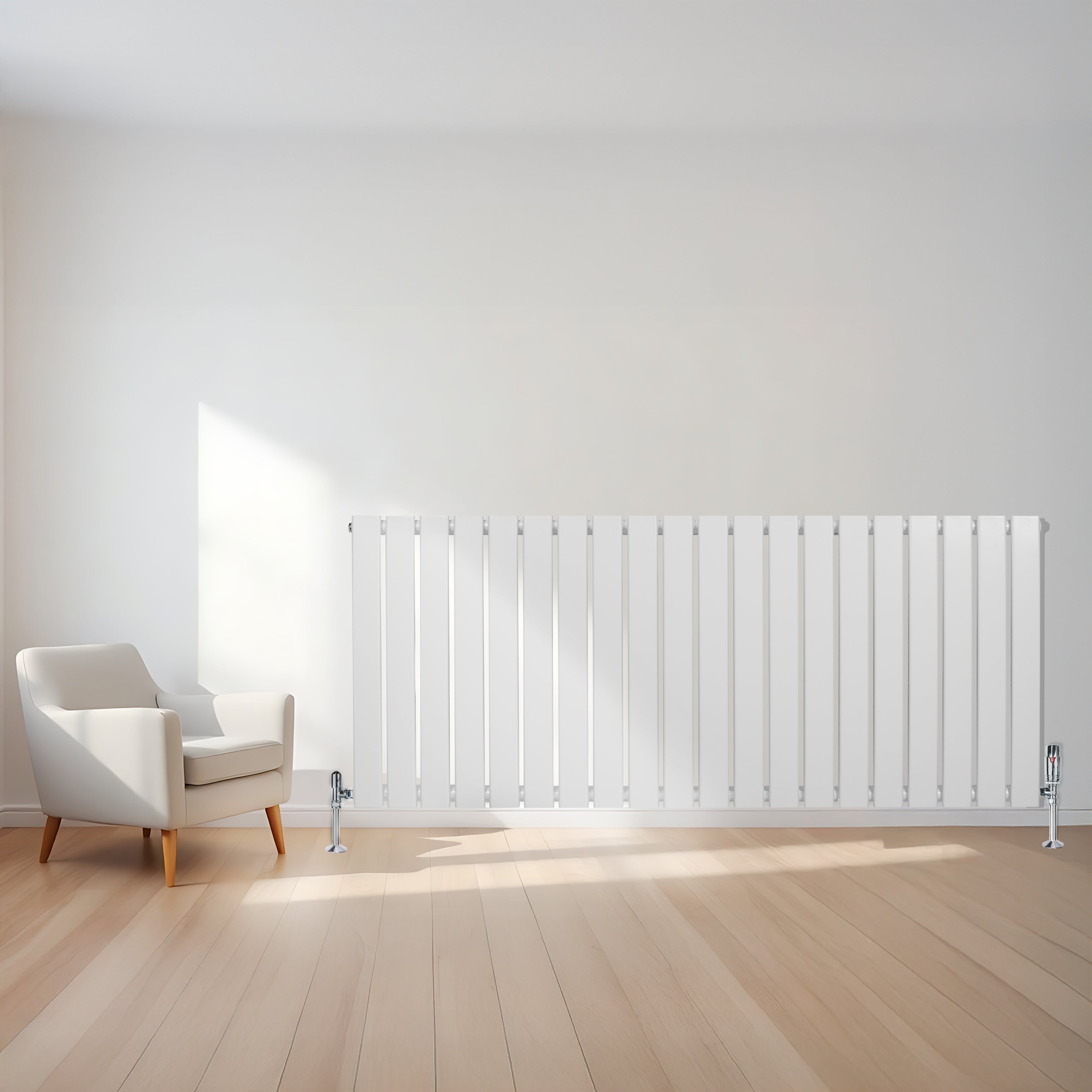 Q-Rax Radiatori Tradizionali Radiatore 600x1400 Bianco 4335BTU
