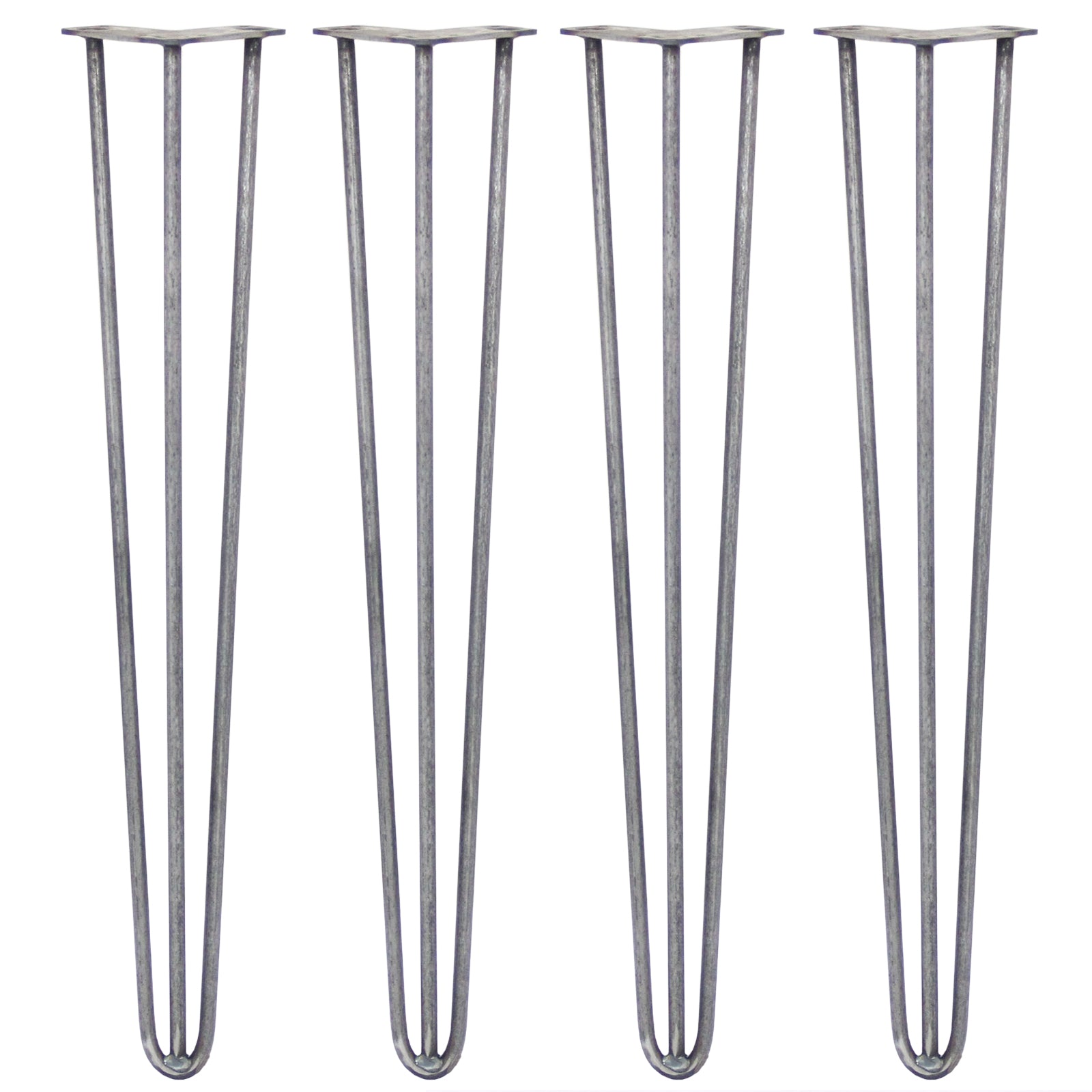 Q-Rax Gambe Per Tavoli Forcina 71cm Gambe Tavolo Acciaio 4pz