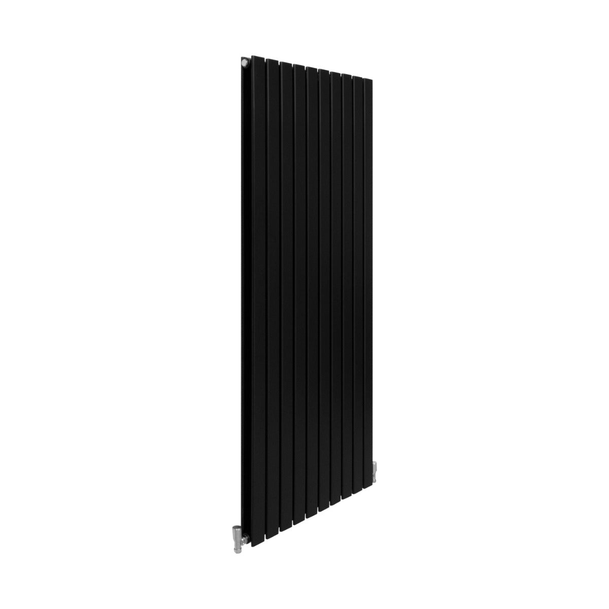 Q-Rax Radiatori Piatti radiatore nero opaco 160x70cm acciaio