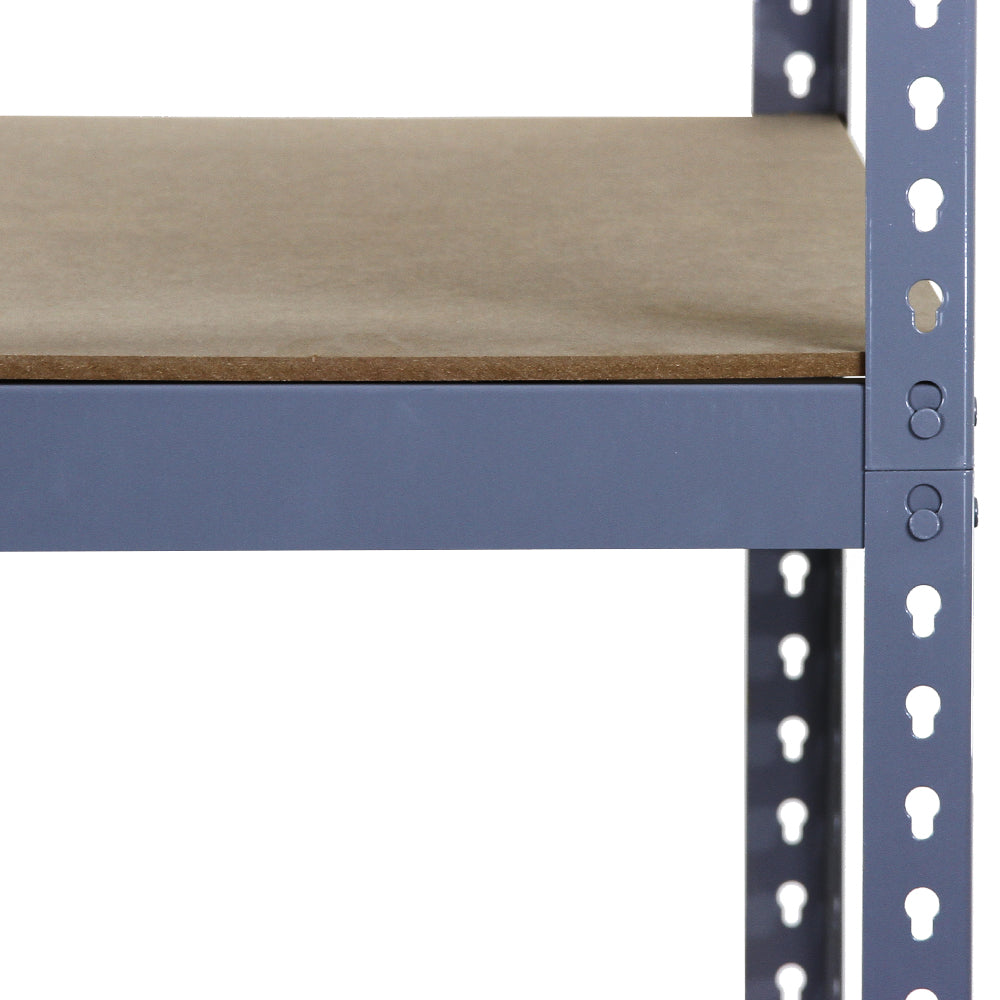 Q-Rax scaffale garage grigio 120cm set 3 pezzi 200kg