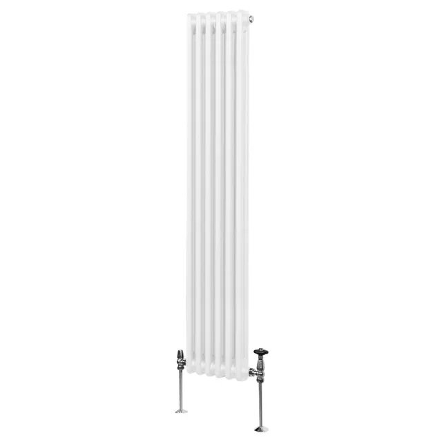 Q-Rax Radiatore Tradizionale 2 Colonne 1800x292mm Bianco