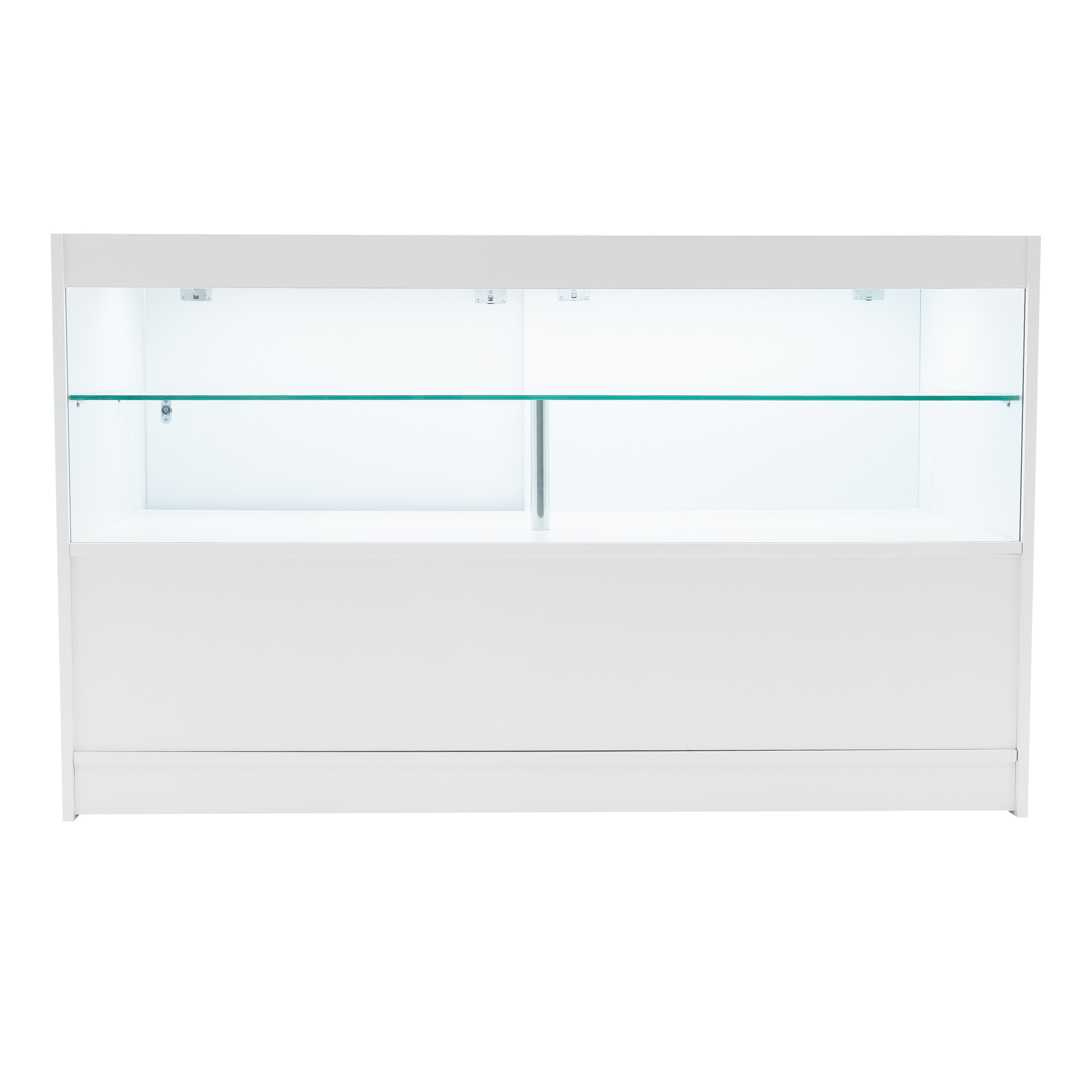 Q-Rax Selene 2x C1500+CM60 Bancone Negozio LED Bianco