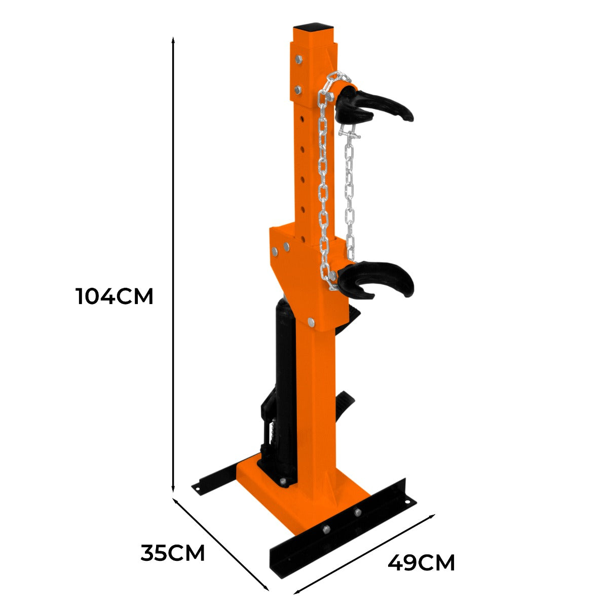 Q-Rax Commercio Artigianato Compressore Molle 3 T a Pedale
