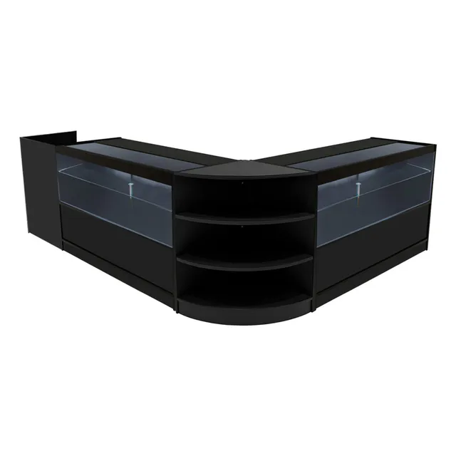 Q-Rax Eclipse Bancone C1500 LM60 TB60 LED Nero Set 4 pz