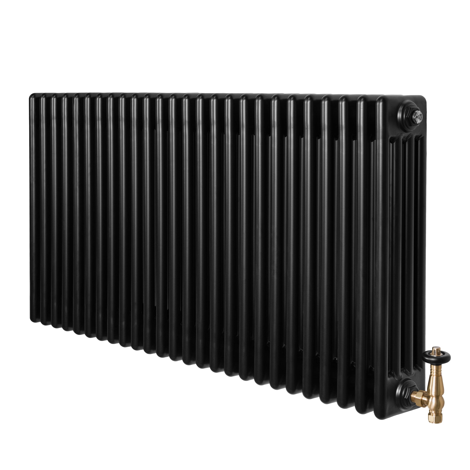 Q-Rax Radiatori Tradizionali 4 colonne 600x1190 radiatore nero