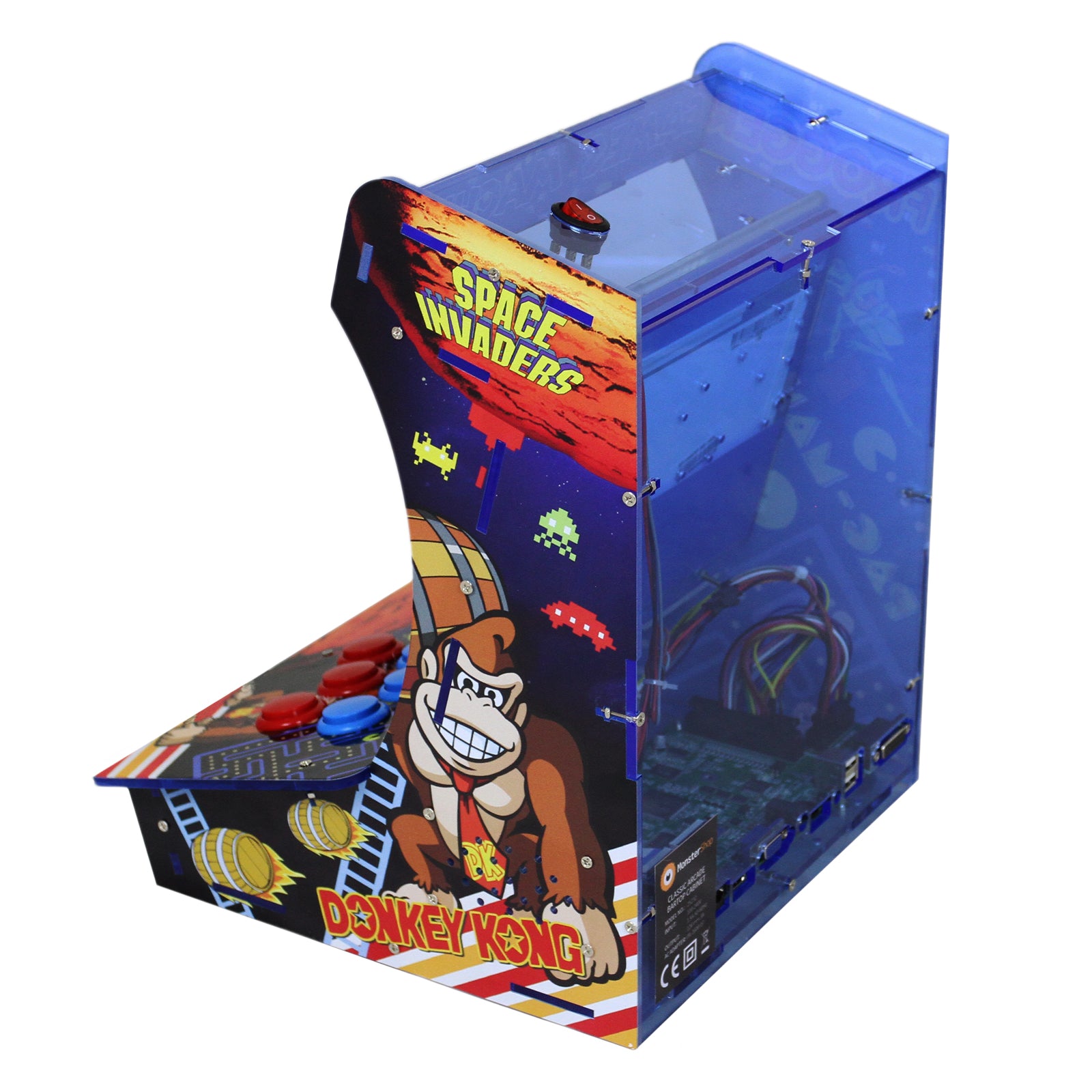 Q-Rax Mini Macchina Arcade console 1299 giochi anni 80-90