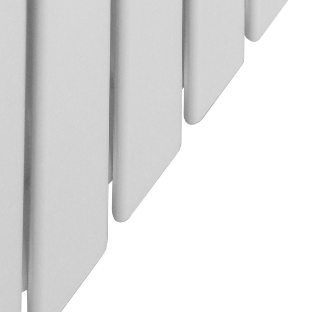 Q-Rax Radiatori a Pannelli Piatti 160x42 Termosifone Bianco Lucido Acciaio