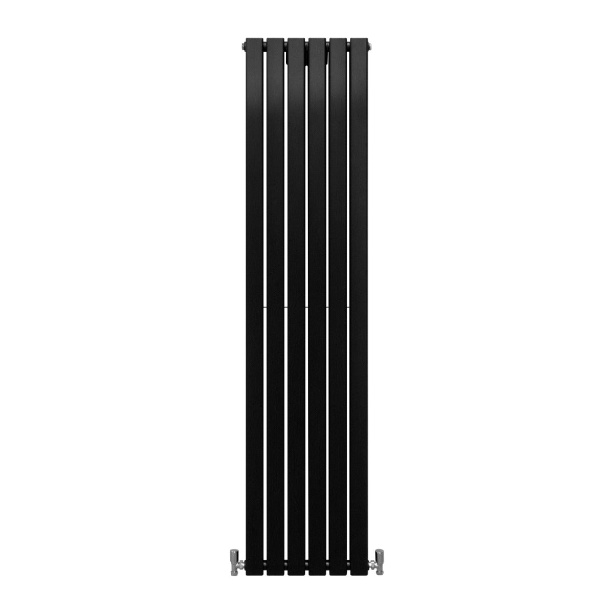 Q-Rax Radiatori Pannelli Piatti 180x42 cm Nero Opaco