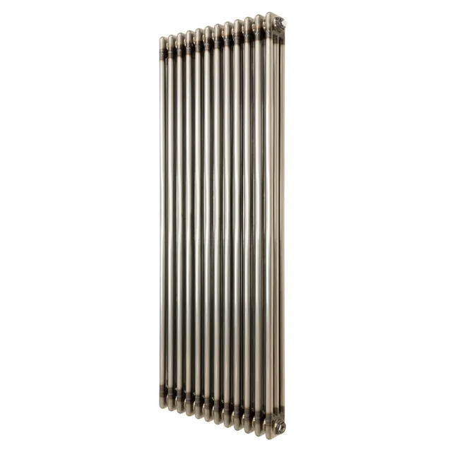 Q-Rax Radiatore Verticale 1500x560 Metallo Grezzo 3 Colonne