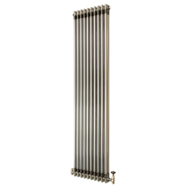 Q-Rax Radiatore 2 Colonne 1800x470 mm Metallo Grezzo