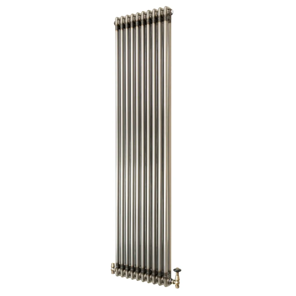 Q-Rax Radiatore 2 Colonne 1800x470 mm Metallo Grezzo