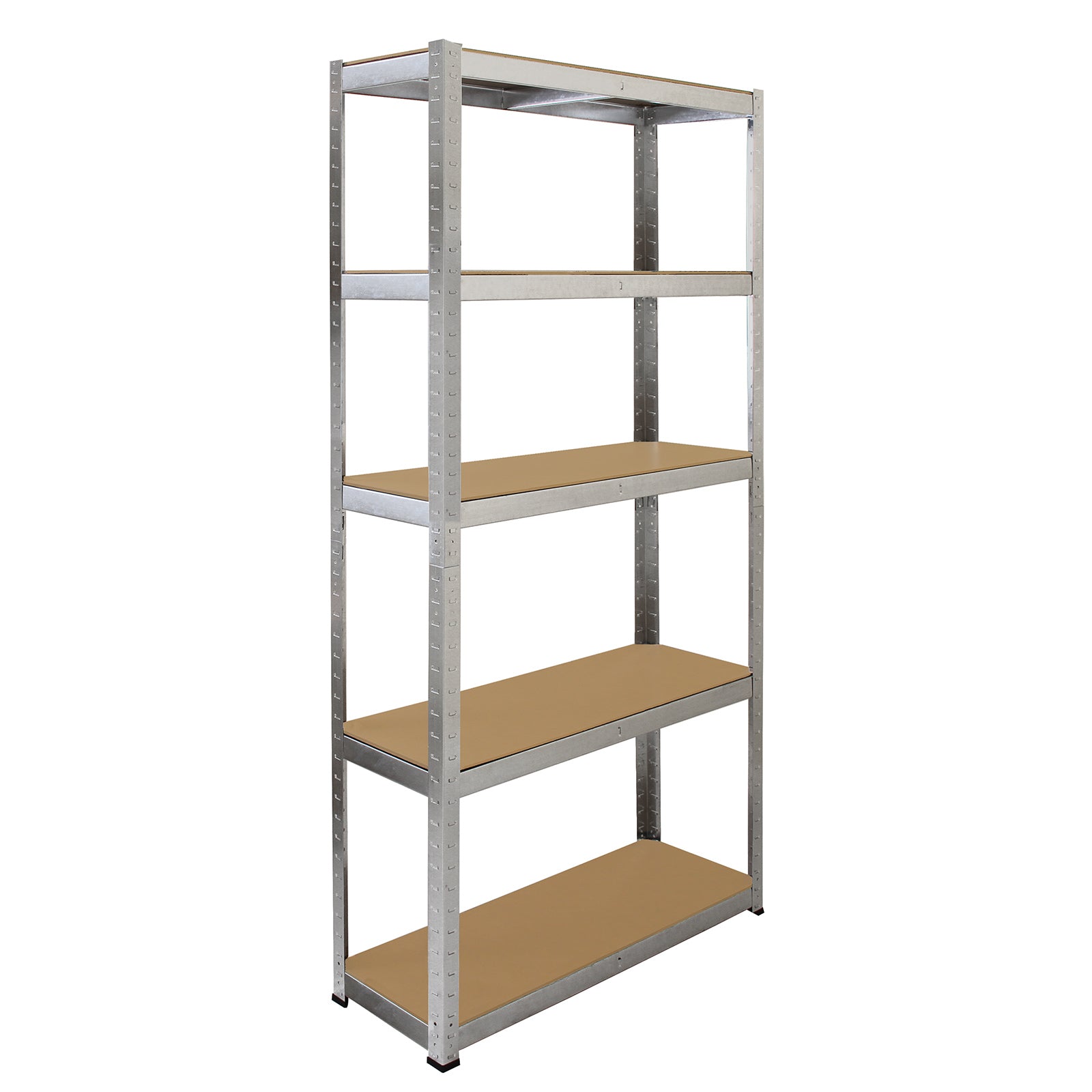 Q-Rax Galwix 90cm Scaffale Acciaio Grigio 10 Pezzi