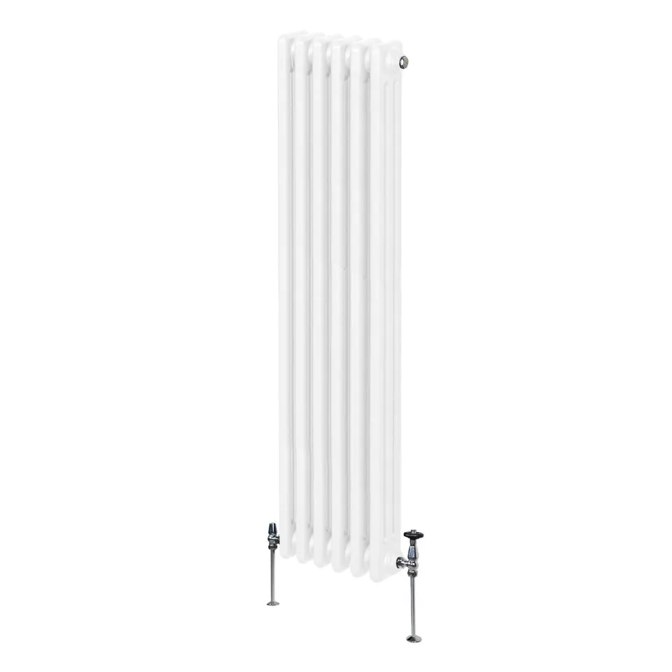 Q-Rax Tradizionali Radiatore 3 Colonne 1500x292mm Bianco
