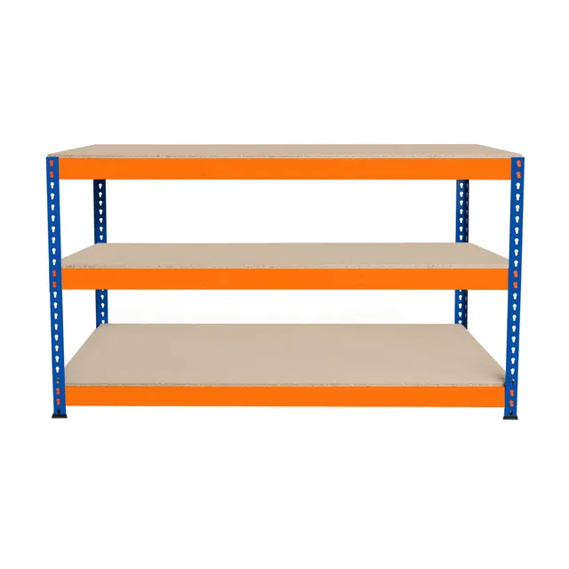 Q-Rax S-Rax 150x60x90 Banco Lavoro 3 Ripiani 300 kg