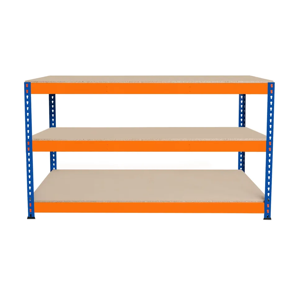Q-Rax S-Rax 150x60x90 Banco Lavoro 3 Ripiani 300 kg