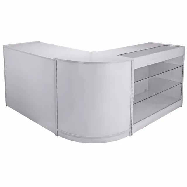 Q-Rax Mars Set 3 banconi negozio bianco brillante A1200 K1200