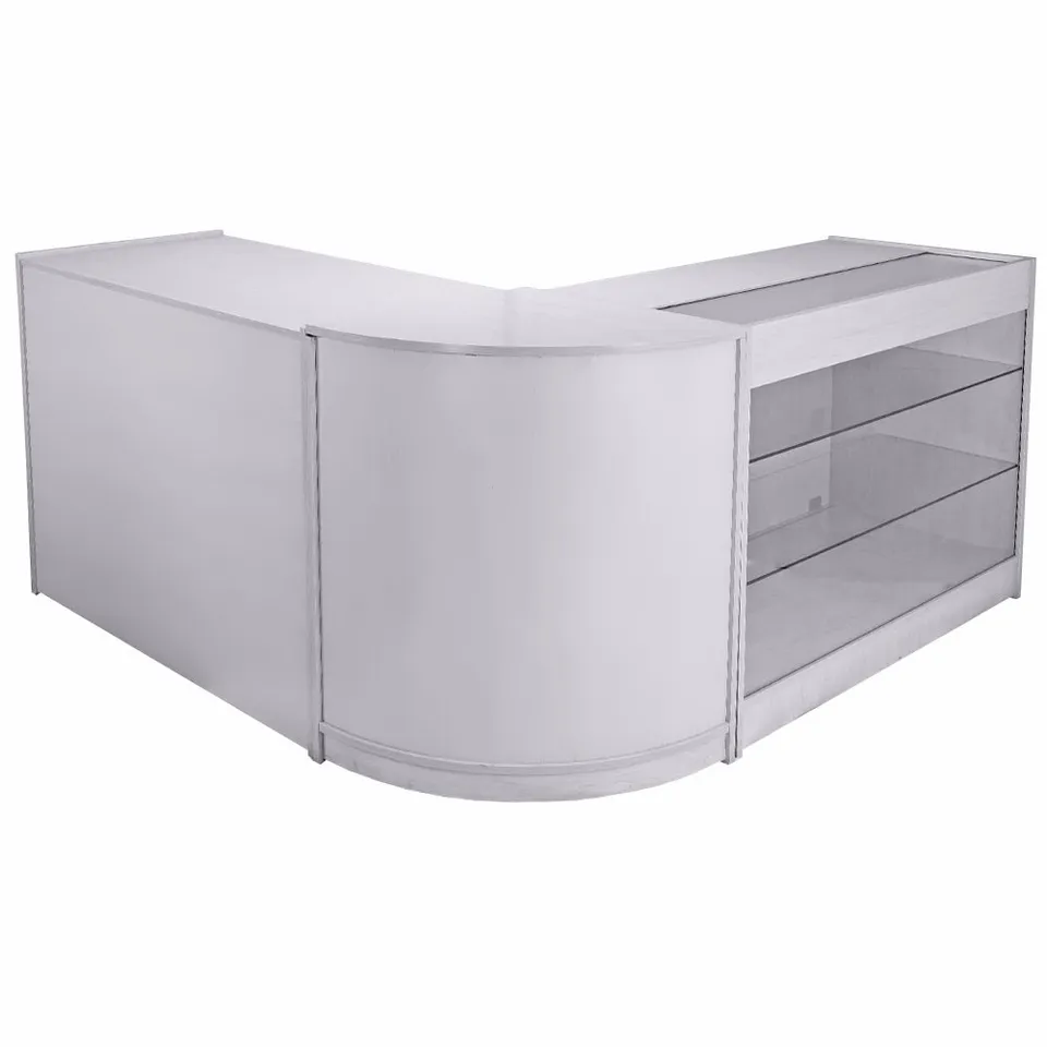 Q-Rax Mars Set 3 banconi negozio bianco brillante A1200 K1200