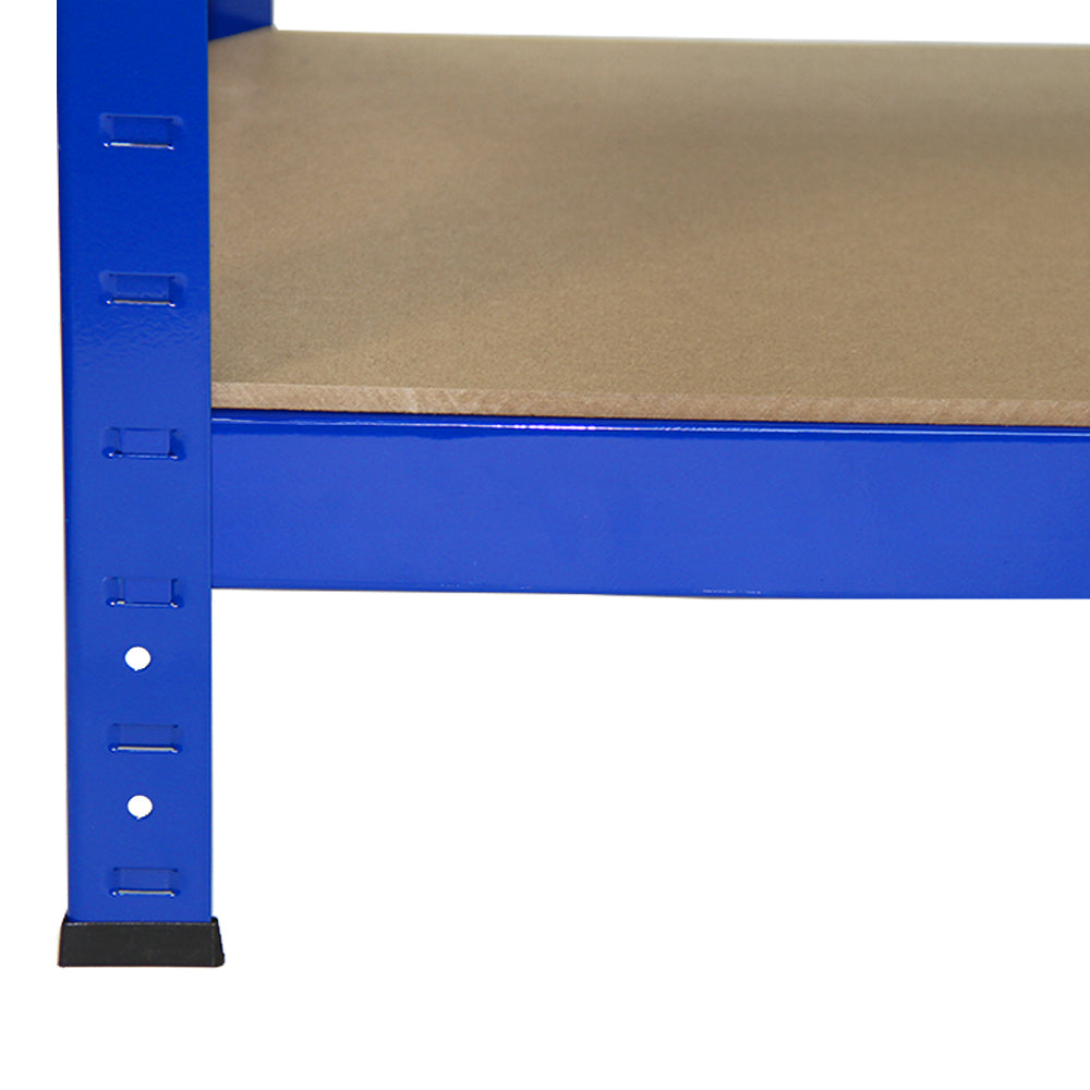 Q-Rax T-Rax scaffale garage blu 75x30 5 pezzi banco