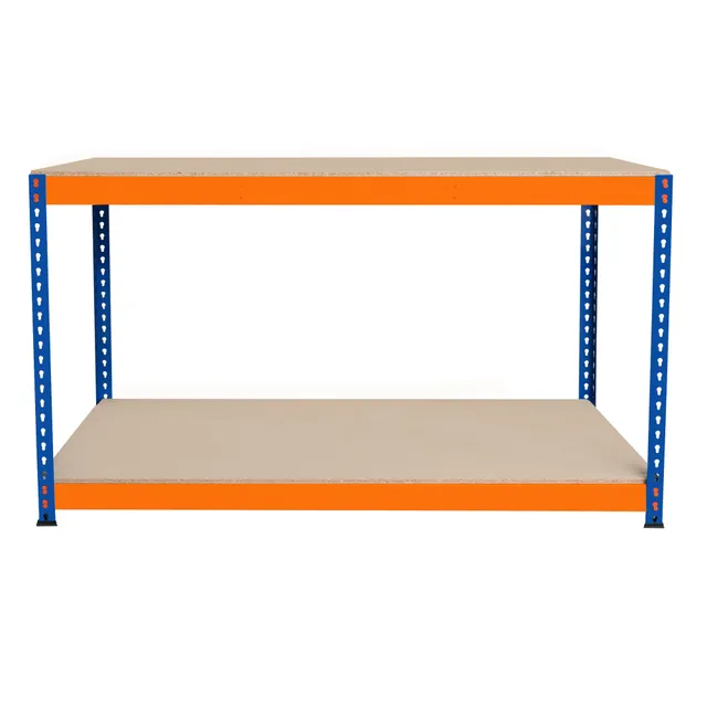 Q-Rax Scaffali da Garage Banco Lavoro S-Rax 150x60x90cm 600kg