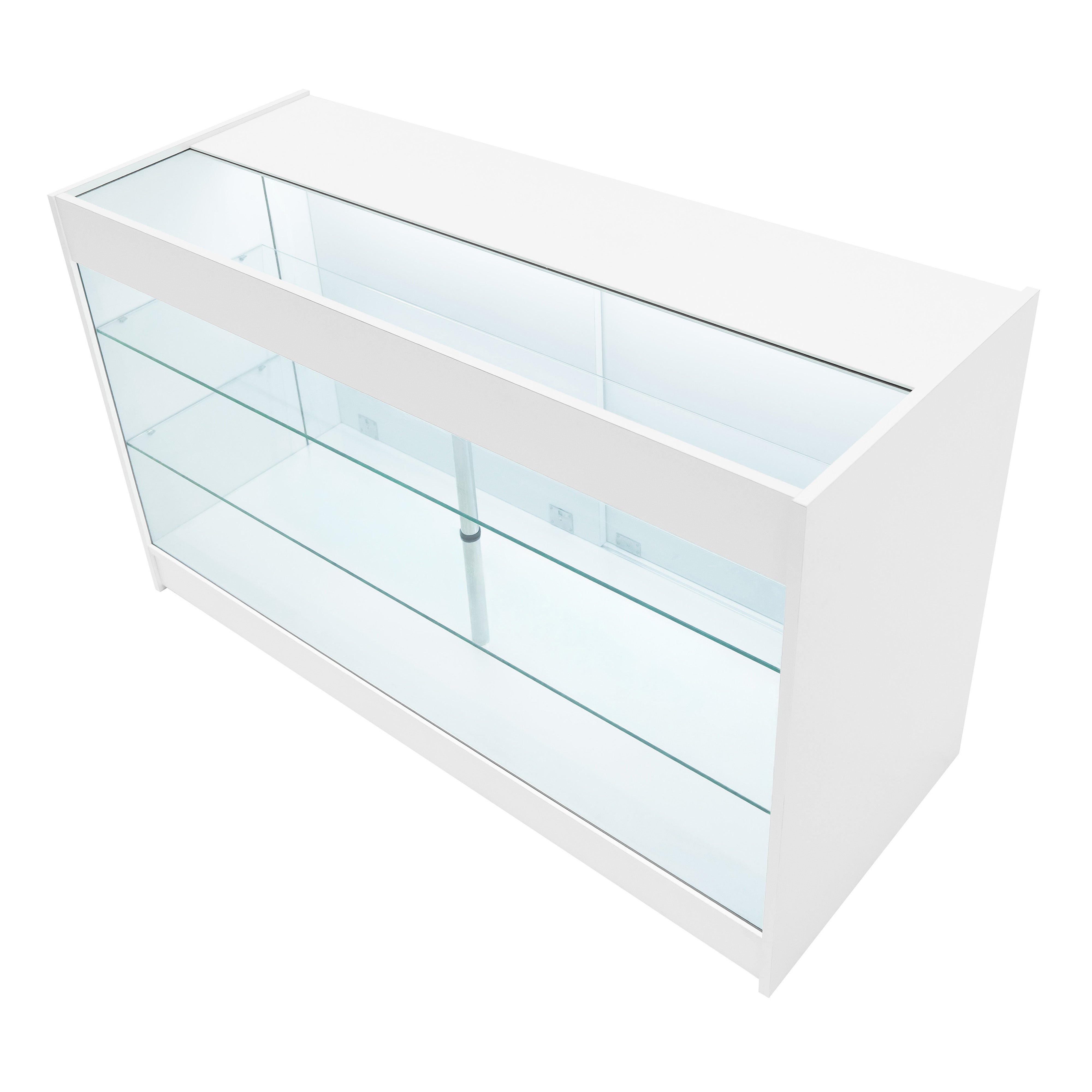 Q-Rax Banconi da Negozio K1500 bancone bianco LED vetro