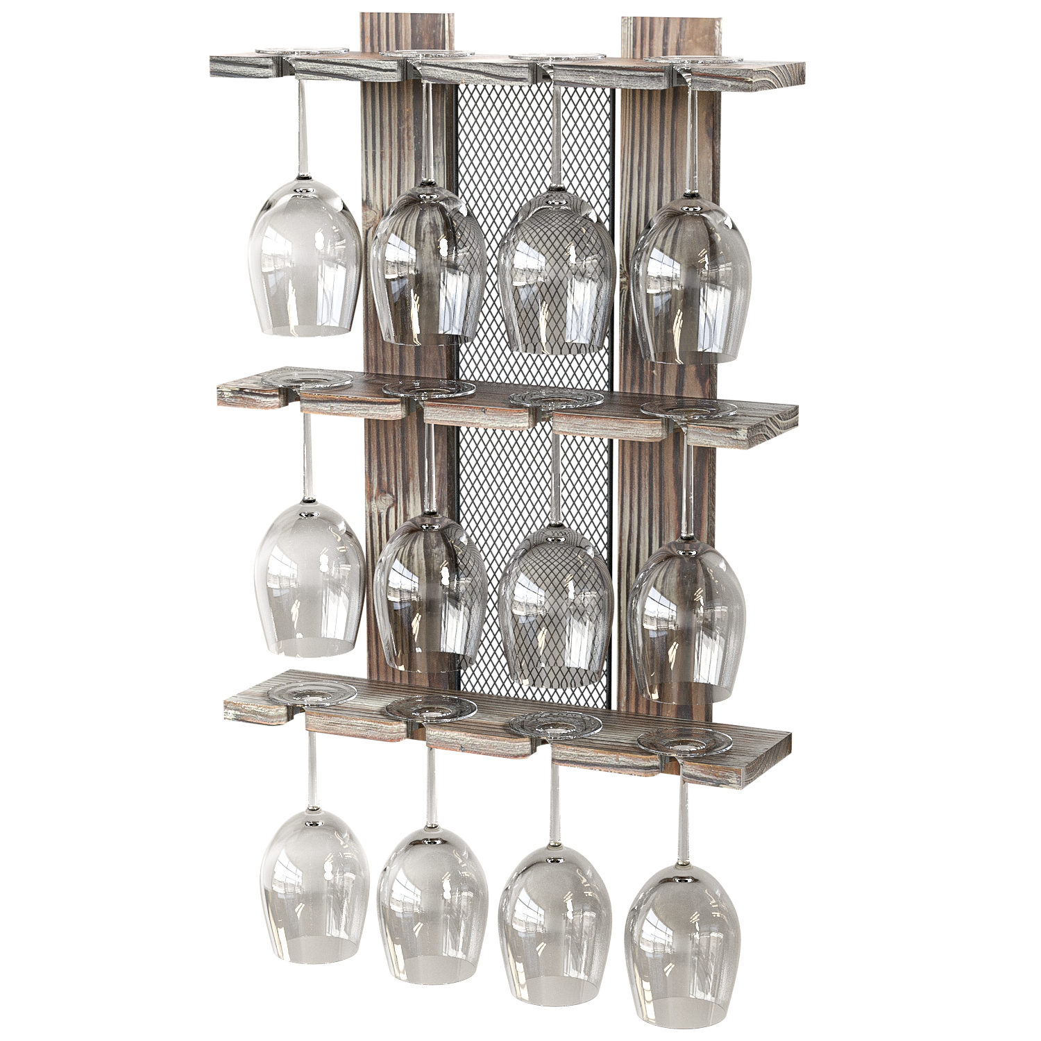 Jackcube Design Kitchen portabicchieri 3 livelli 12 calici