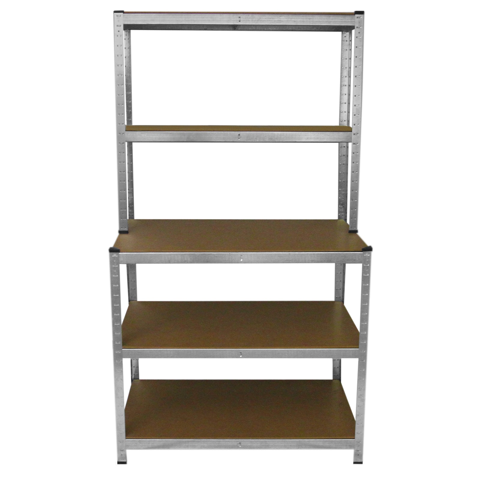 Q-Rax Scaffali da Garage Galwix banco lavoro scaffale zincato 180cm