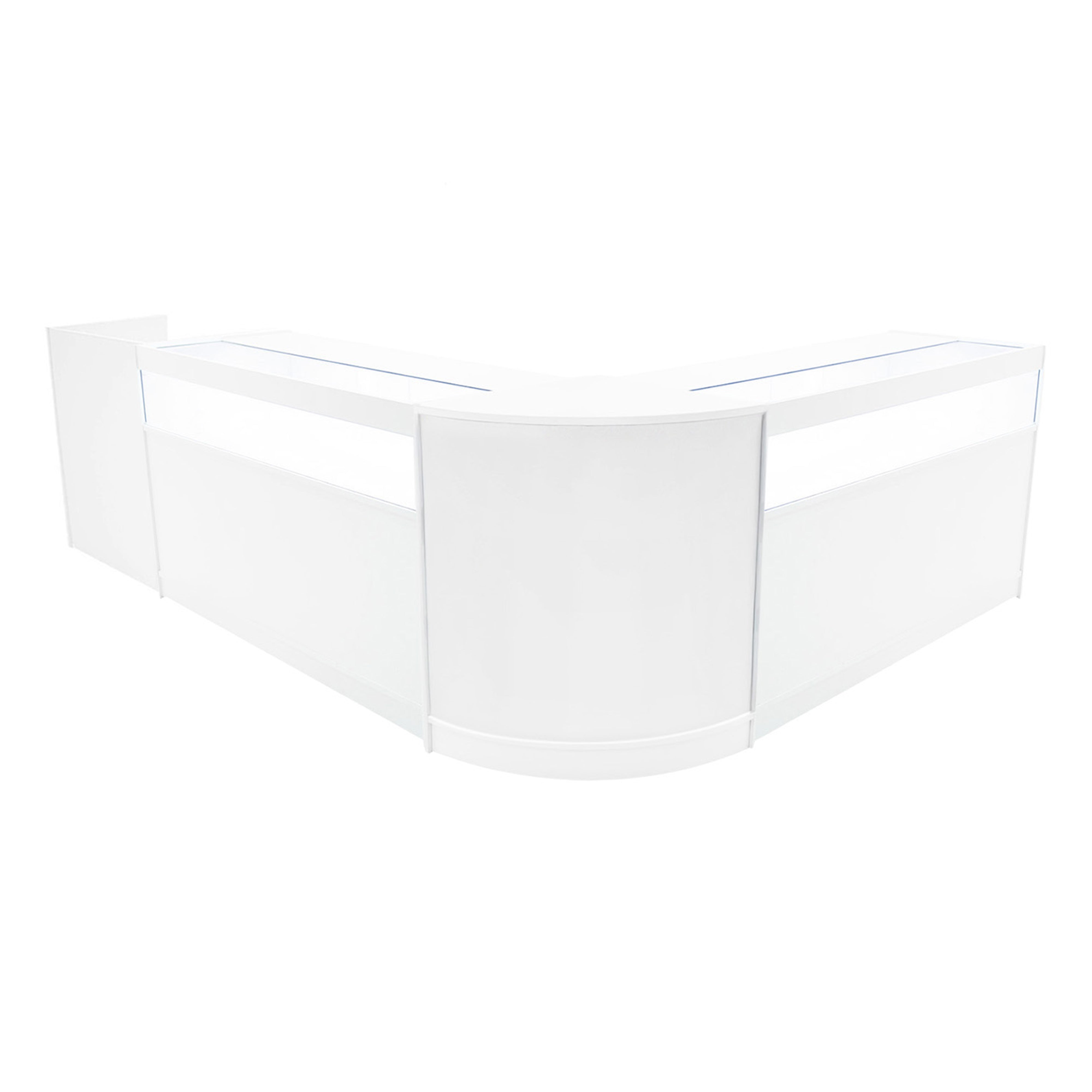 Q-Rax Luna Set CM60+TB60+2xB1500 bancone bianco LED