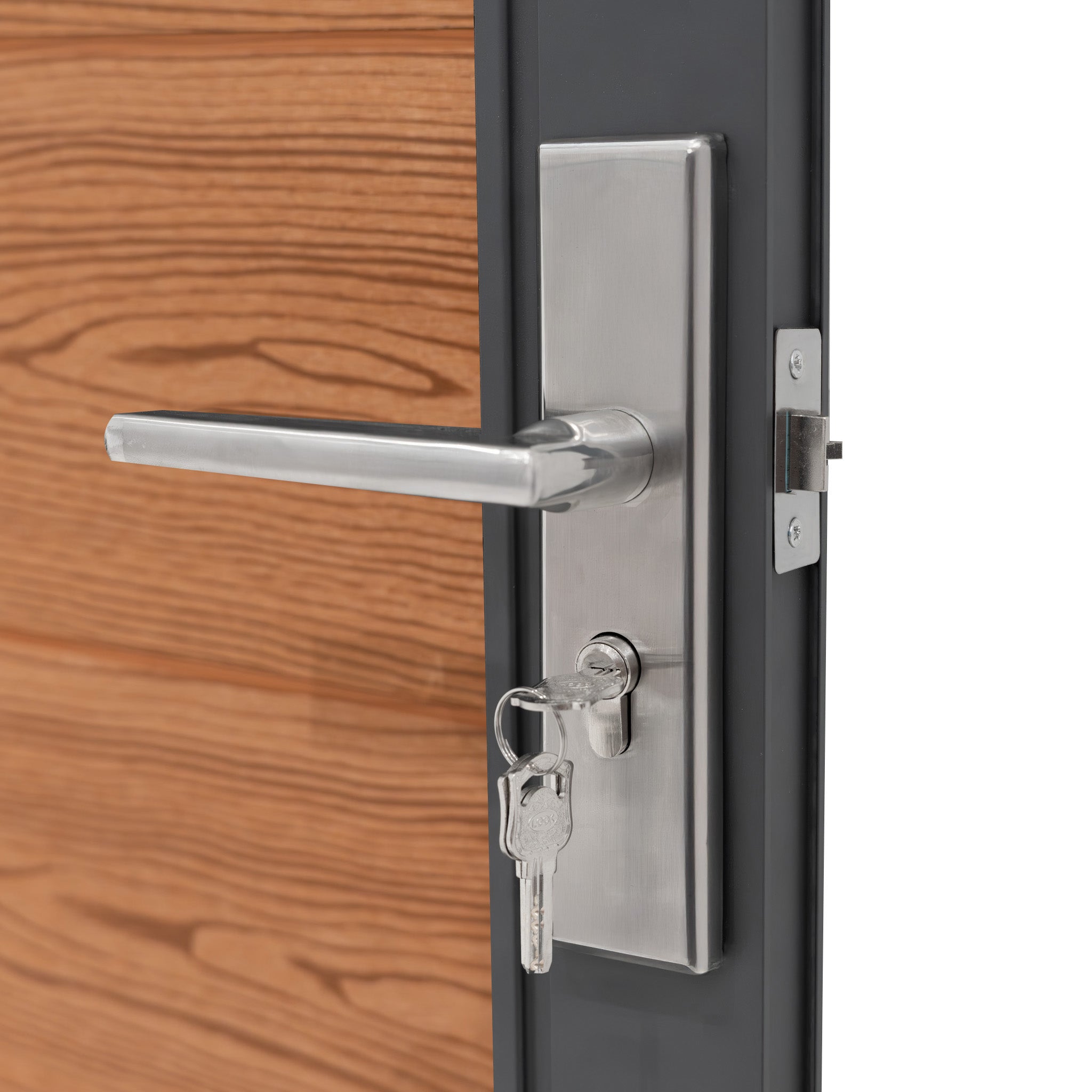 Q-Rax Deposito Porta Giardino Ecolegno Marrone 180x90cm