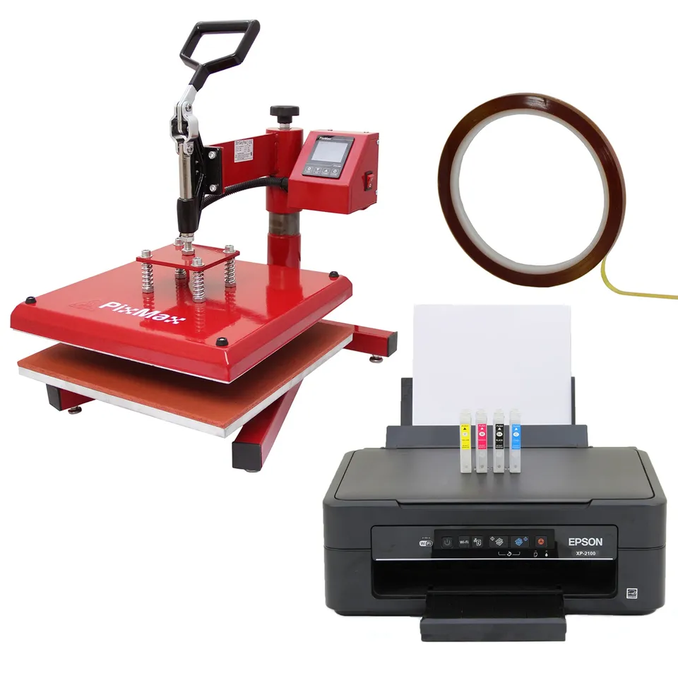 Q-Rax Pressa a Caldo termopressa 38 cm con stampante Epson