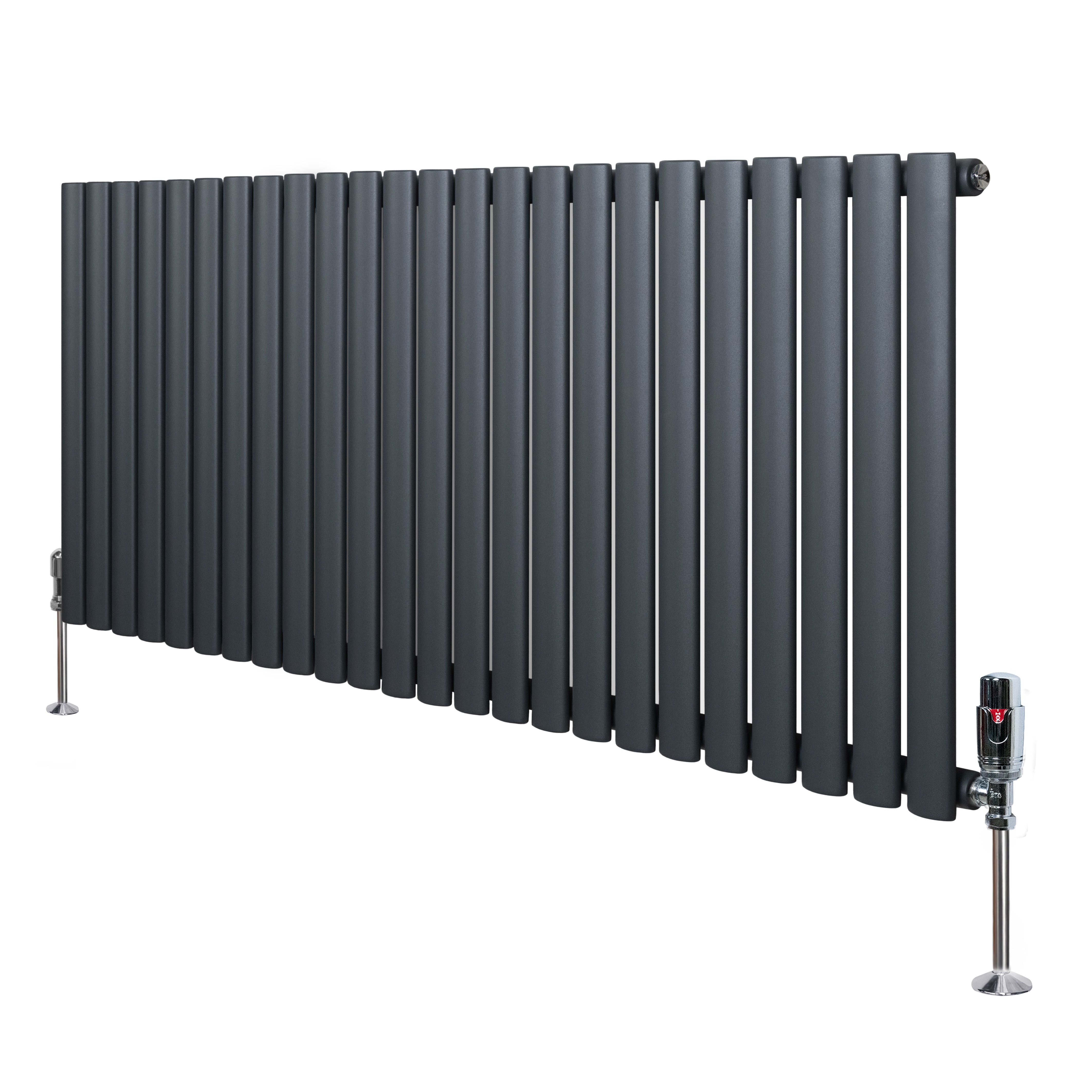 Q-Rax Tradizionali 600x1440 antracite radiatore colonna singola