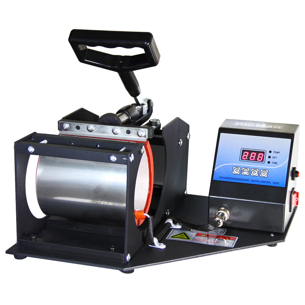 Pixmax Pressa a Caldo Tazze 5 in 1 Sublimazione 5 Morsetti